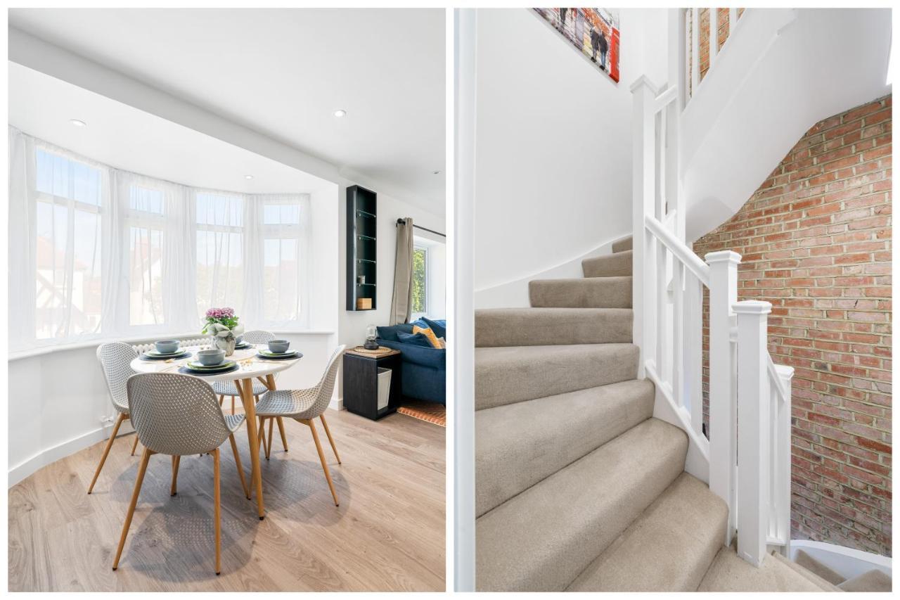Newly Refurbished 2 Bed Flat Apartment Mill Hill Bagian luar foto