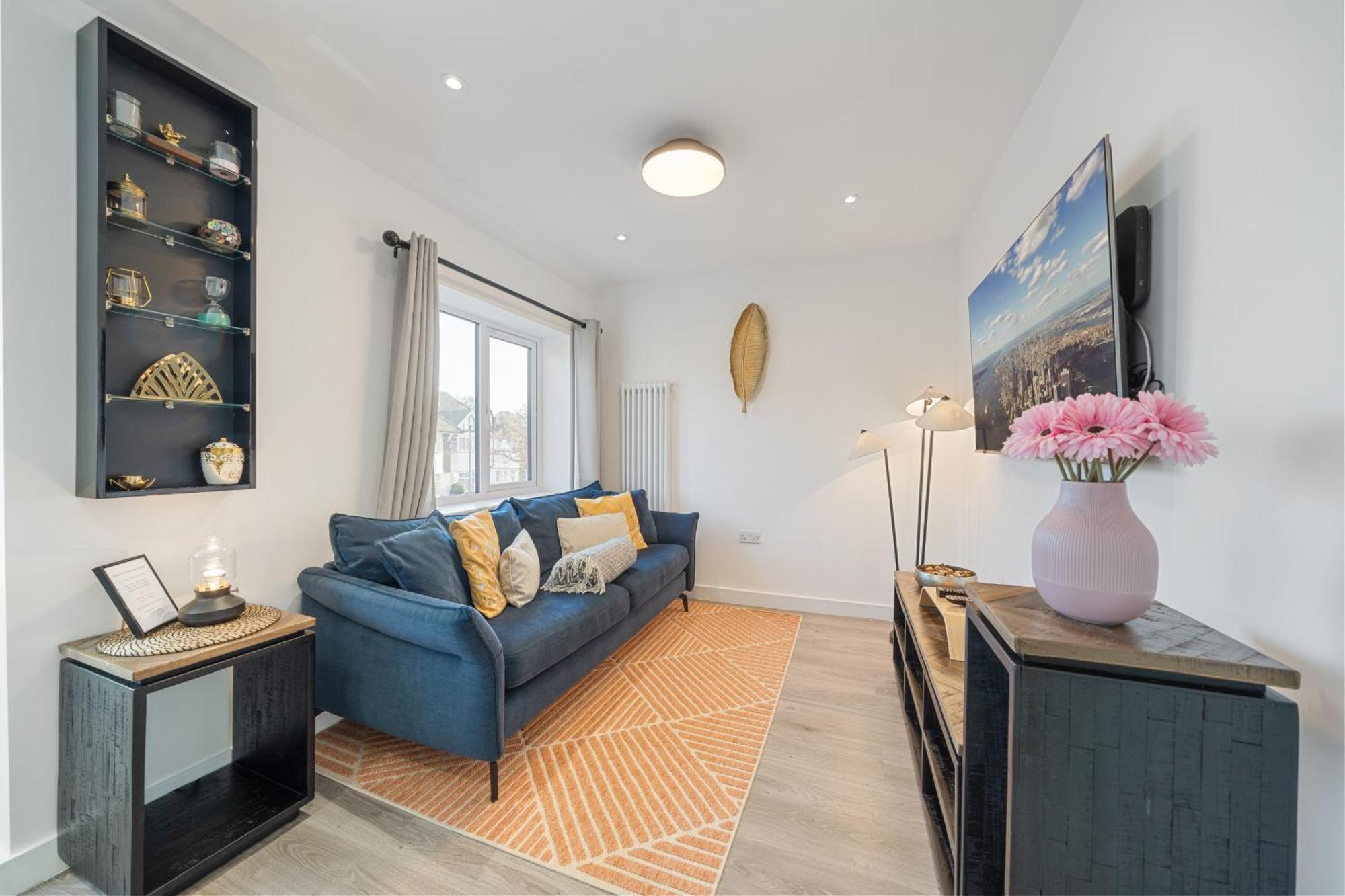 Newly Refurbished 2 Bed Flat Apartment Mill Hill Bagian luar foto