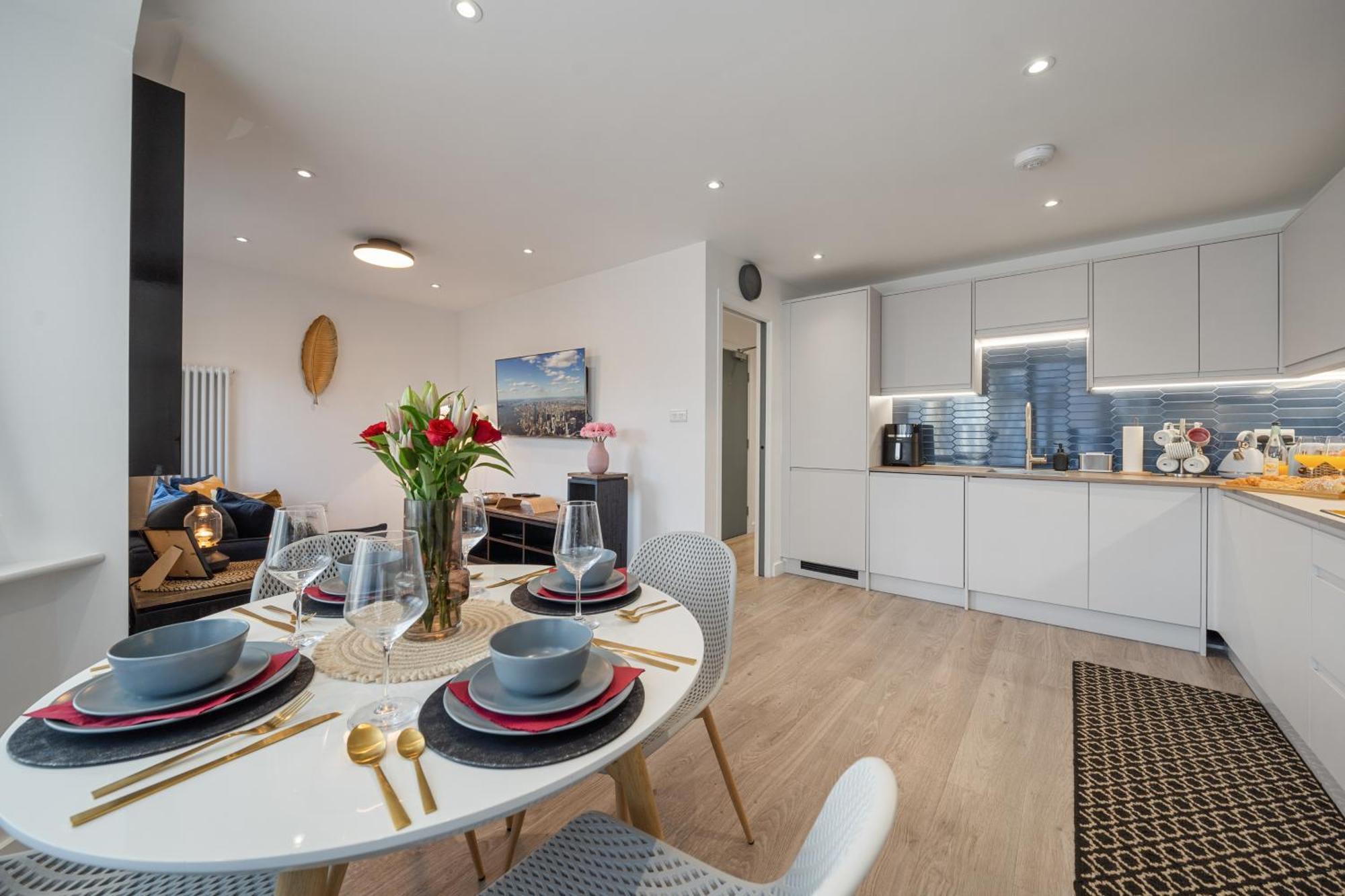 Newly Refurbished 2 Bed Flat Apartment Mill Hill Bagian luar foto